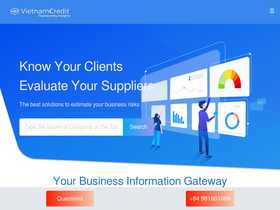 'vietnamcredit.com.vn' screenshot