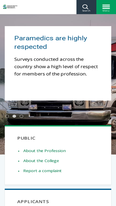 collegeofparamedics.sk.ca