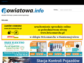 'powiatowa.info' screenshot