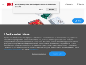'pixartprinting.it' screenshot