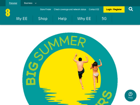 'care.ee.co.uk' screenshot