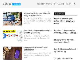 'futuretricks.org' screenshot