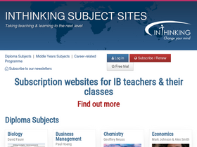 'thinkib.net' screenshot