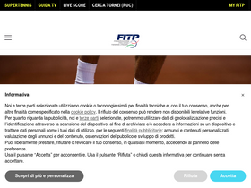 'federtennis.it' screenshot