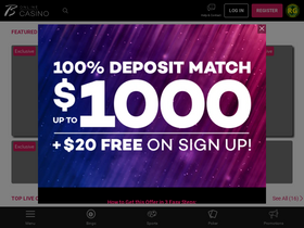 'borgataonline.com' screenshot