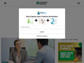 'financeritual.com' screenshot