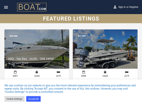 'boat.com' screenshot
