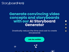 Storyboard Hero - AI-driven storyboarding, script generation, and visual collaboration platform.