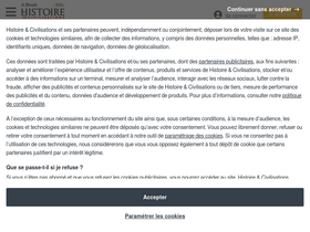 'histoire-et-civilisations.com' screenshot