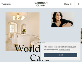 'cadoganclinic.com' screenshot