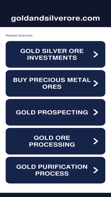 goldandsilverore.com