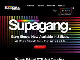 'supacolor.com' screenshot