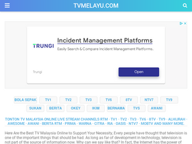 'tvmelayu.com' screenshot