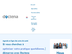 'doctena.com' screenshot