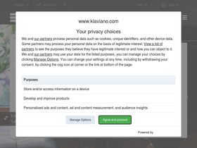 'klaviano.com' screenshot