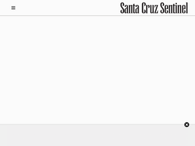 'santacruzsentinel.com' screenshot