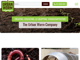 'urbanwormcompany.com' screenshot