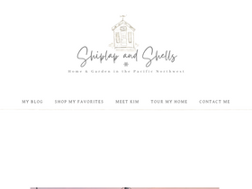 'shiplapandshells.com' screenshot