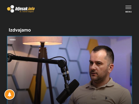 'bljesak.info' screenshot