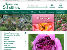 'rosenhof-schultheis.de' screenshot