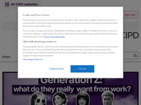 'peoplemanagement.co.uk' screenshot