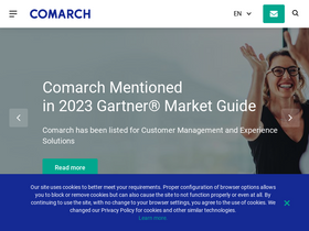 'comarch.com' screenshot