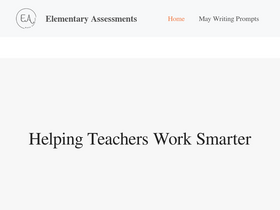 'elementaryassessments.com' screenshot