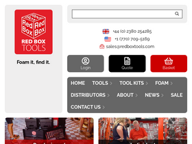 'redboxtools.com' screenshot