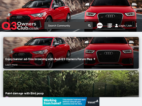 'q3ownersclub.co.uk' screenshot