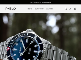 thepablowatches.com homepage screenshot