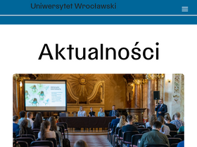 'uni.wroc.pl' screenshot