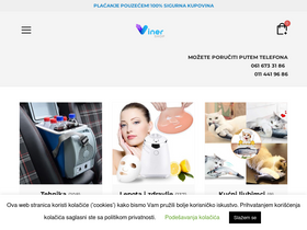 'vinershop.rs' screenshot