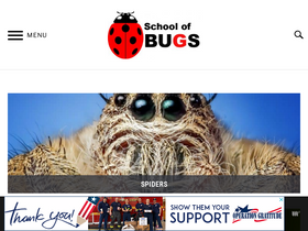 'schoolofbugs.com' screenshot