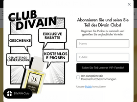 'divainparfums.de' screenshot