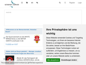 'schoenen-dunk.de' screenshot