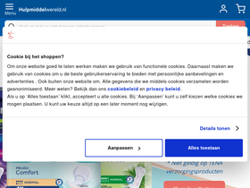 'hulpmiddelwereld.nl' screenshot