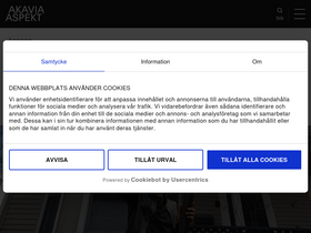'akaviaaspekt.se' screenshot