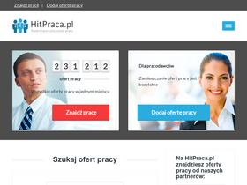 'hitpraca.pl' screenshot