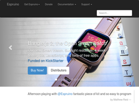 'espruino.com' screenshot