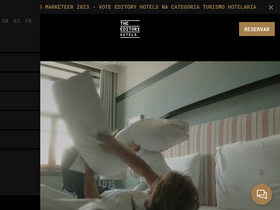 'editoryhotels.com' screenshot