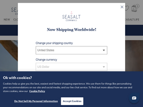 'seasaltcornwall.com' screenshot