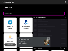 'tvplusgratis.com' screenshot