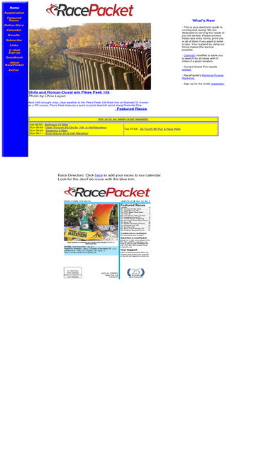 racepacket.com