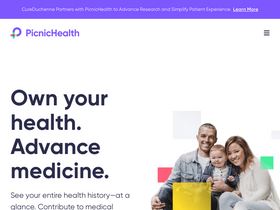 'picnichealth.com' screenshot