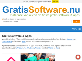 'gratissoftware.nu' screenshot