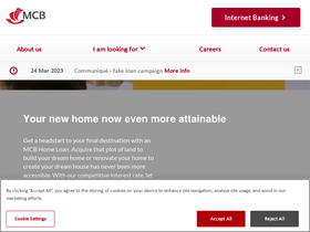 'mcb.mu' screenshot