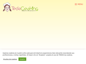 'todocooking.com' screenshot