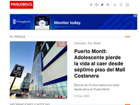 'paislobo.cl' screenshot