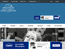 'hometheaterforum.com' screenshot