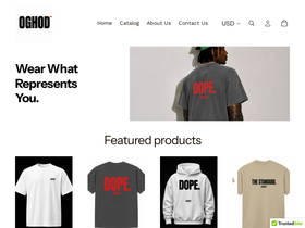 shophelladope.com homepage screenshot